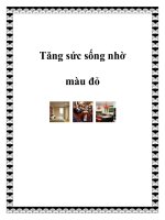 Tăng sức sống nhờ màu đỏ pdf