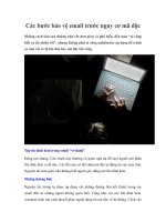 Các bước bảo vệ email trước nguy cơ mã độc potx