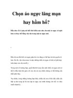 Chọn áo ngực lãng mạn hay hầm hố? potx