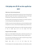 Giải pháp nào để tối ưu hóa nguồn lực DN? pdf