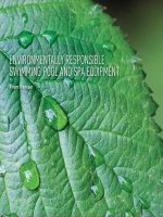 ENVIRONMENTALLY RESPONSIBLE SWIMMING POOL AND SPA EQUIPMENT doc