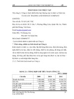 BÁO CÁO THỰC TẬP NGHIỆP VỤ