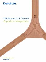 IFRSs and US GAAP