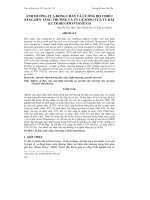 ẢNH HƯỞNG CỦA DÒNG CHẢY VÀ CƯỜNG ĐỘ CHIẾU SÁNG ĐẾN TĂNG TRƯỞNG VÀ TỶ LỆ SỐNG CỦA TU HÀI (LUTRARIA RHYNCHAENA) pot