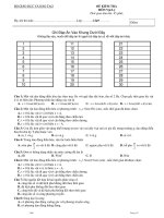 Đề kiểm tra Vật lý 12 ppt