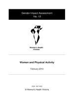 Women and Physical Activity pot