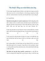 ''''Ma thuật'''' đằng sau màn hình cảm ứng ppt