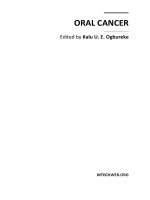 Oral Cancer Edited by Kalu U. E. Ogbureke pdf