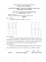 đề thi lí thuyết tốt nghiệp khóa 3 - điện công nghiệp - mã đề thi mã đề thi dcn - lt (39)