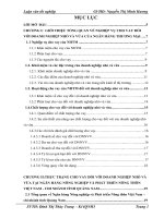 Thực trạng và giải pháp kiến nghị nhằm nâng cao hiệu quả hoạt động cho vay vốn đối với doanh nghiệp nhỏ và vừa của ngân hàng nông nghiệp và phát triển nông thôn Việt Nam chi nhánh Quảng Nam