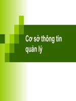 Cơ sở thông tin quản lý pot