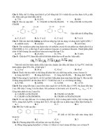 Đề Thi Thử Đại Học Khối A, B Hóa Học 2013 - Phần 15 - Đề 1 ppt