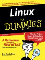 linux for dummies, 6th edition (2005)
