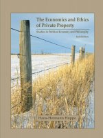 The Economics and Ethics of Private Property ppt