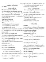 ÔN THI VẬT LÝ 12 PHẦN CƠ HỌC ( LÝ THUYẾT VÀ TRẮC NGHIỆM )