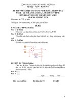 đáp án + đề thi lí thuyết tốt nghiệp khóa 3 - kỹ thuật sửa chữa lắp ráp máy tính - mã đề thi sclrmt - lt (8)