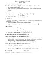 Đề Thi Thử Đại Học Khối A, A1, B, D Toán 2013 - Phần 31 - Đề 4 pot