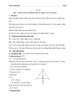 giáo án bài tính chất ba đường trung trực của tam giác - hình học 7 - gv.t.t.linh