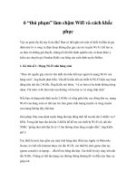 6 “thủ phạm” làm chậm Wifi và cách khắc phục potx