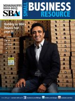 Building on SBA’s Record Year 2012-2013 MISSISSIPPI docx