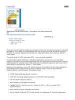 Unix network programming volume 1