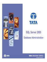SQL Server 2005 Database Administration potx