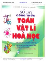 Sổ tay vật lý doc
