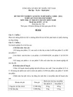 đề thi lí thuyết tốt nghiệp khóa 2 - kế toán doanh nghiệp - mã đề thi ktdn - lt (24)