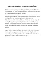 Có lợi hay không khi cho bé ngủ cùng bố mẹ? pptx