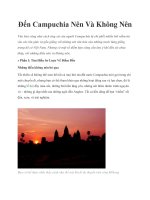 Đến Campuchia Nên Và Không Nên docx