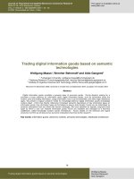 Trading digital information goods based on semantic technologies potx