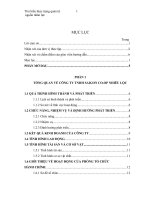 Tìm hiểu thực trạng quản trị nguồn nhân lực tại công ty TNHH Saigon Co.op Nhiêu Lộc