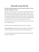 Hướng dẫn sử dụng 3DP Chip ppt