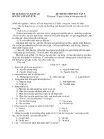 Đề Thi Thử Vào Lớp 10 Văn 2013 - Phần 1 - Đề 6 doc