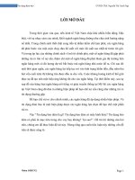 Tiểu luận về tín dụng bảo đảm