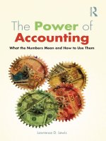 THE POWER OF ACCOUNTING pdf