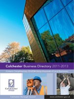 Colchester Business Directory 2011-2013: Contains Complimentary CD-ROM listing thousands of Local Businesses pot