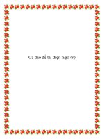 10 bài ca dao miêu tả diện mạo hình dáng pdf