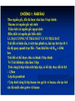 bài giảng địa chất công trình chương 1 - mở đầu