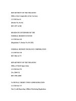 NATIONAL CREDIT UNION ADMINISTRATION - Fair Credit Reporting Affiliate Marketing Regulations doc