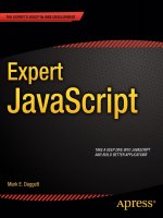 Expert javascript 2013 RETAIL ebook