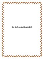 Bài thuốc chữa bệnh từ lá ổi docx