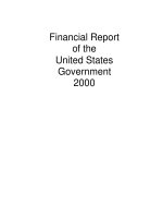 Financial Report of the United States Government 2000 potx