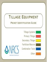 Tillage Equipment Pocket Identification Guide ppt