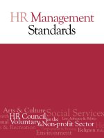 HR Management Standards pot