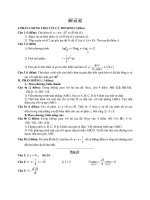 Đề ôn thi tốt nghiệp trung học phổ thông môn toán - Đề 42 ppt