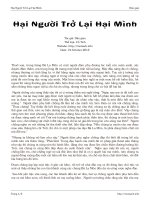 Hại Người Trở Lại Hại Mình doc