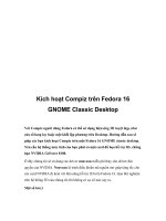 Kích hoạt Compiz trên Fedora 16 GNOME Classic Desktop pdf