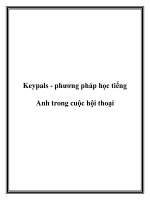 Keypals - phương pháp học tiếng Anh trong cuộc hội thoại doc