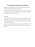 7 “vệ sĩ” giúp bạn chống dị ứng rất hiệu quả pdf